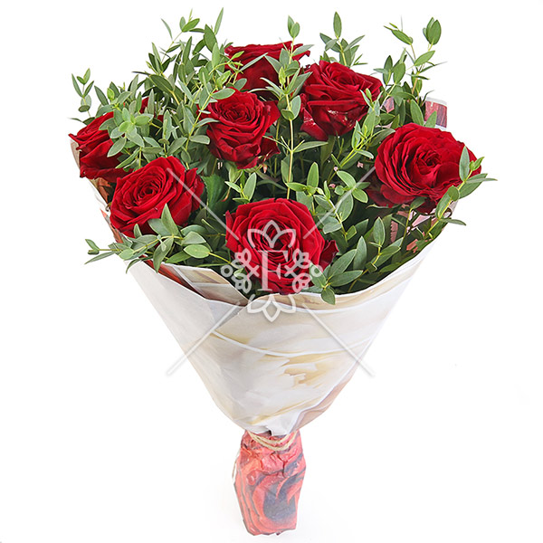 Время любить - букет из красных роз